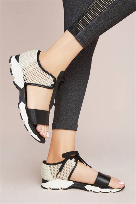 open toe sneakers